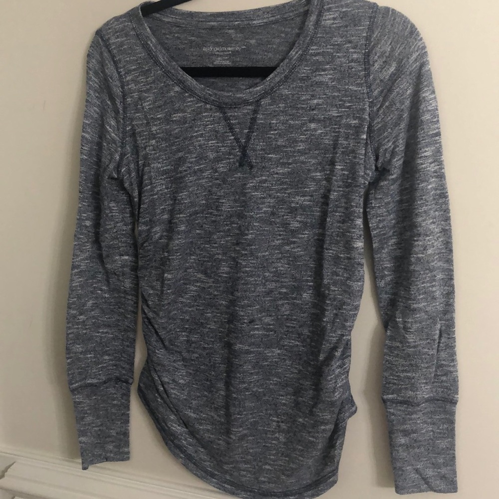 Liz Lange Space Dye Maternity Shirt